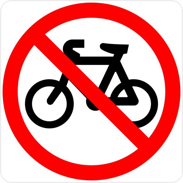 R6-10-3<br>BICYCLES PROHIBITED